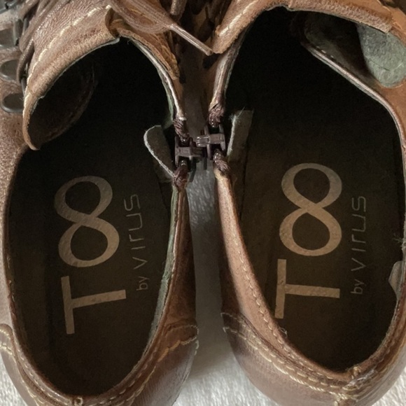 Virus Brown t8 distressed leather - Picture 8 of 13